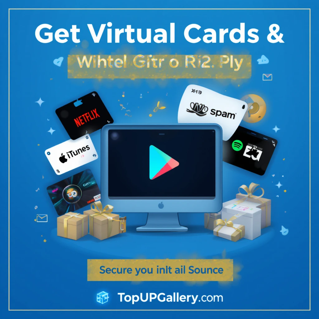 Buy Virtual Cards Online- topupgallery.com